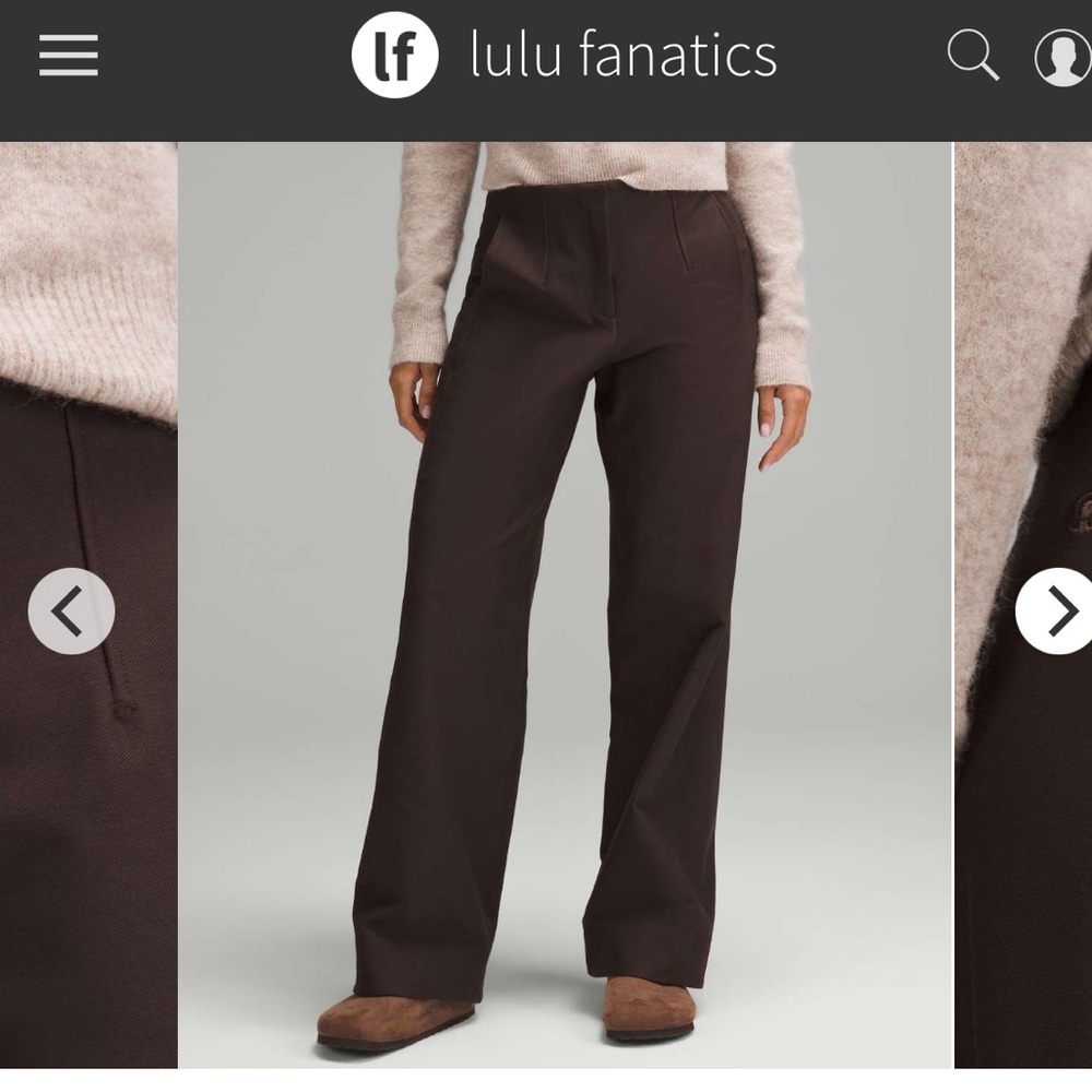 Lululemon Utilitech Relaxed-Fit Mid-Rise Trouser